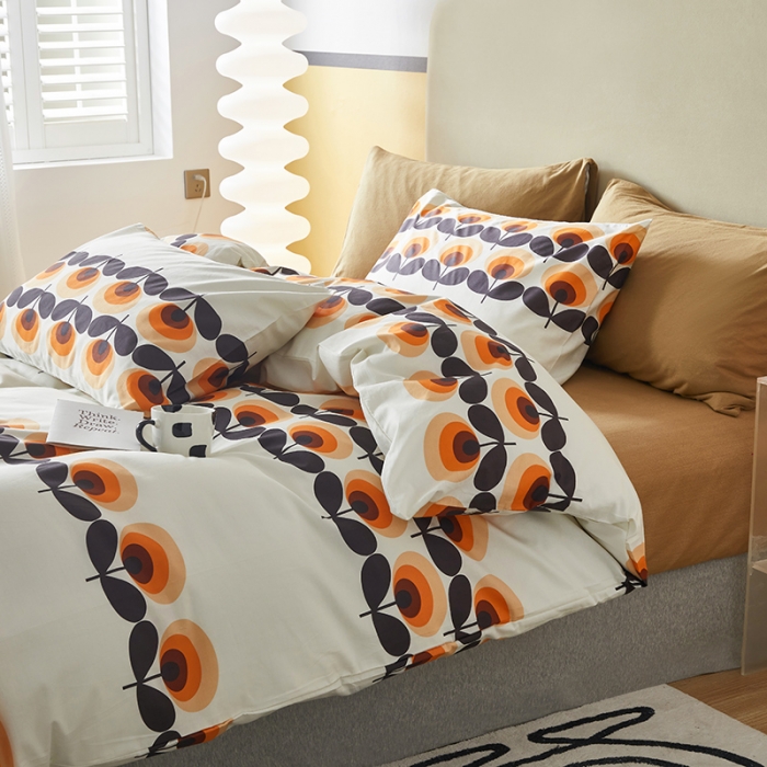 91家纺网 家纺一手货源 找家纺 怡家居 2022新款全棉印花四件套-第八批 心动