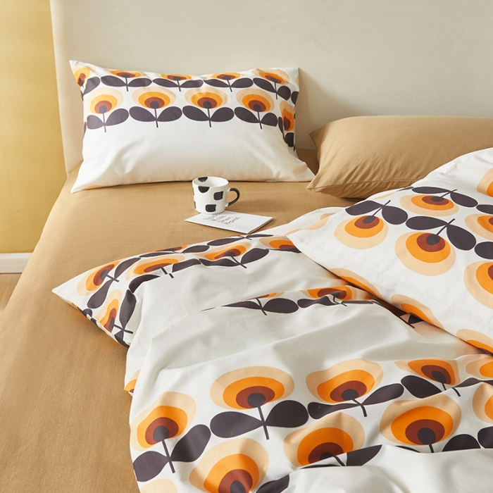 91家纺网 家纺一手货源 找家纺 怡家居 2022新款全棉印花四件套-第八批 心动