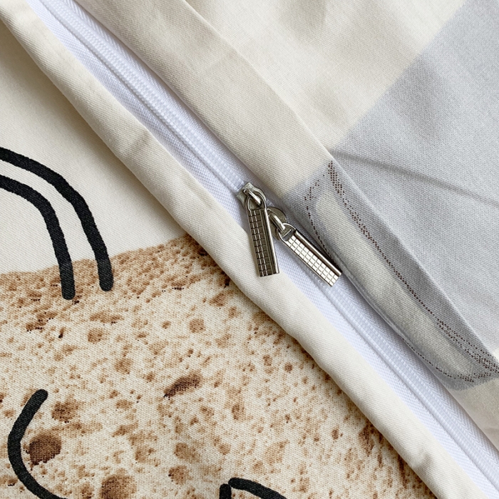 91家纺网 家纺一手货源 找家纺 怡家居 2022新款全棉印花四件套-第八批 熊宝贝