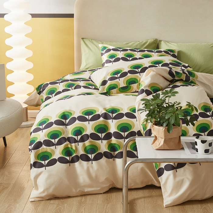 91家纺网 家纺一手货源 找家纺 怡家居 2022新款全棉印花四件套-第八批 遇见