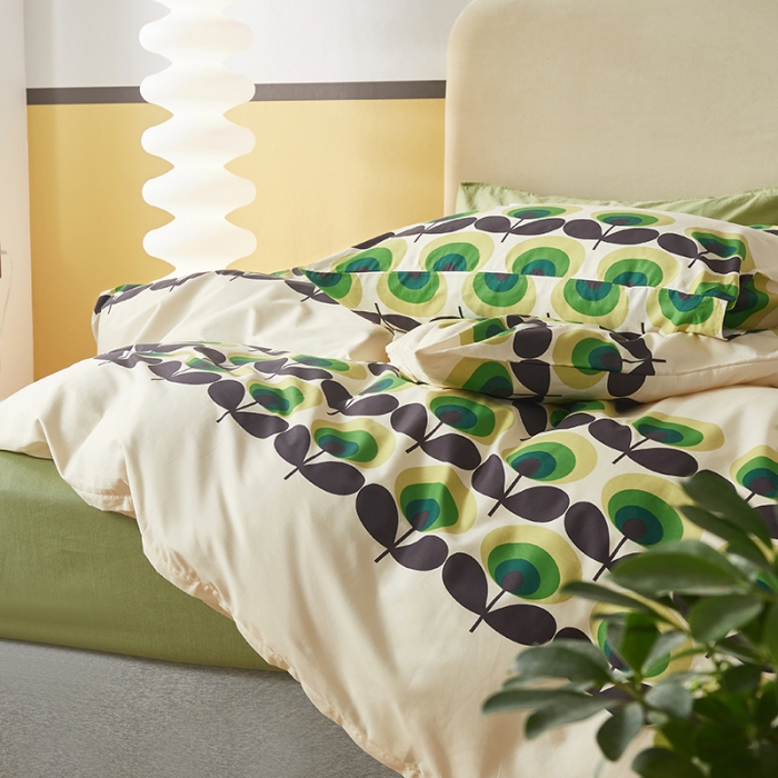 91家纺网 家纺一手货源 找家纺 怡家居 2022新款全棉印花四件套-第八批 遇见