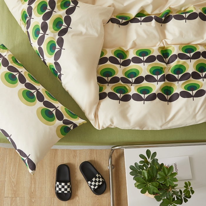 91家纺网 家纺一手货源 找家纺 怡家居 2022新款全棉印花四件套-第八批 遇见