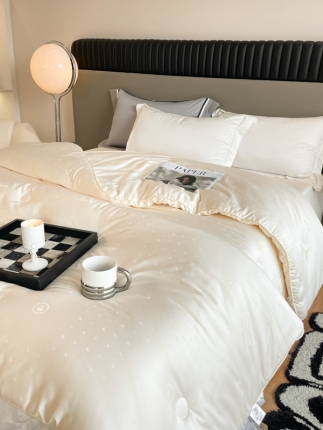 91家纺网 家纺一手货源 找家纺 李官奇A类70%大豆纤维被加厚保暖大提花被子冬被春秋被芯 70大豆被6