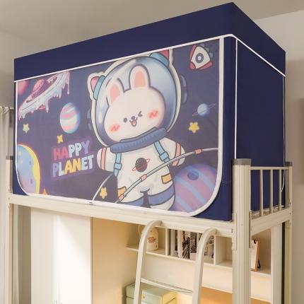 91家纺网 家纺一手货源 找家纺 总 青竹苑  2022新款遮光床帘学生蚊帐上下铺蚊帐坐床蚊帐