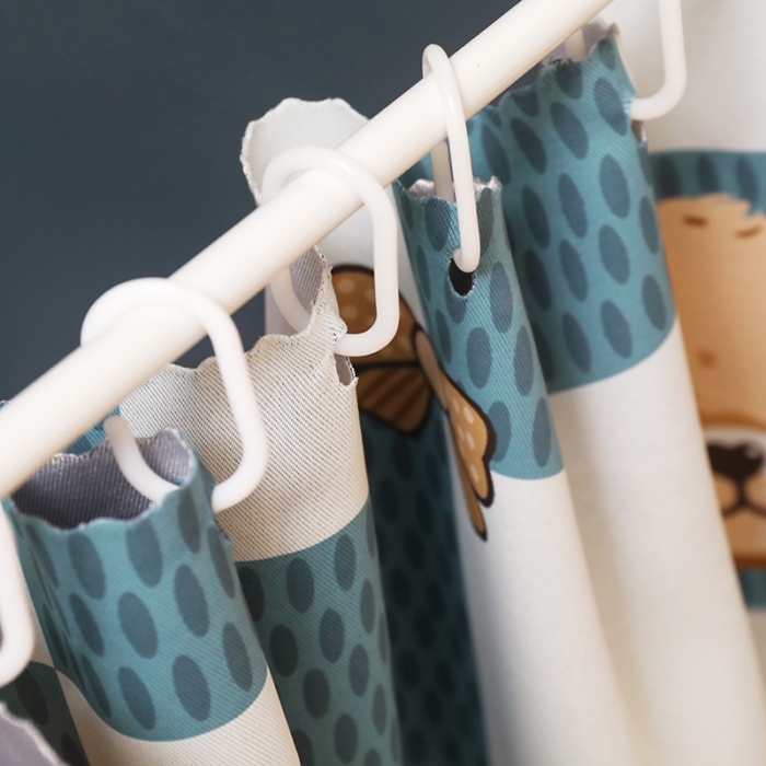 91家纺网 家纺一手货源 找家纺 青竹苑 2022新款遮光床帘学生蚊帐上下铺蚊帐坐床蚊帐 格逗熊