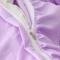 91家纺网 家纺一手货源 找家纺 2023新款韩式公主风水洗棉双层荷叶边花影系列四件套 紫色