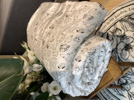 91家纺网 家纺一手货源 找家纺 汇庭 2022新品天丝棉四季被 长耳狗