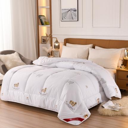 91家纺网 家纺一手货源 找家纺 伊婷人印花纯羊毛被  羊毛被冬被 被子,白色,浅灰色,粉红色