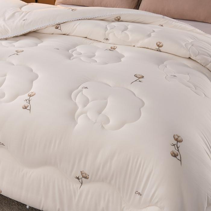 91家纺网 家纺一手货源 找家纺 印花棉花被 被子冬被 春秋被