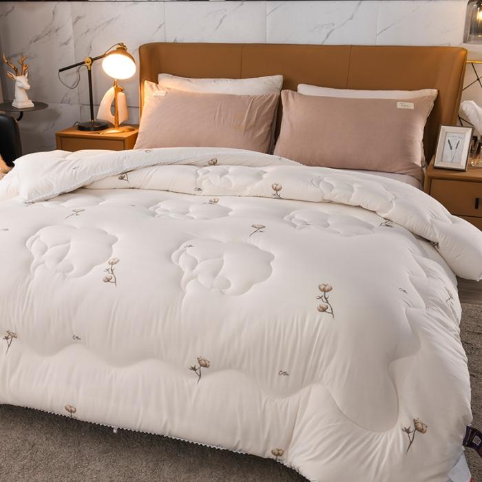 91家纺网 家纺一手货源 找家纺 印花棉花被 被子冬被 春秋被