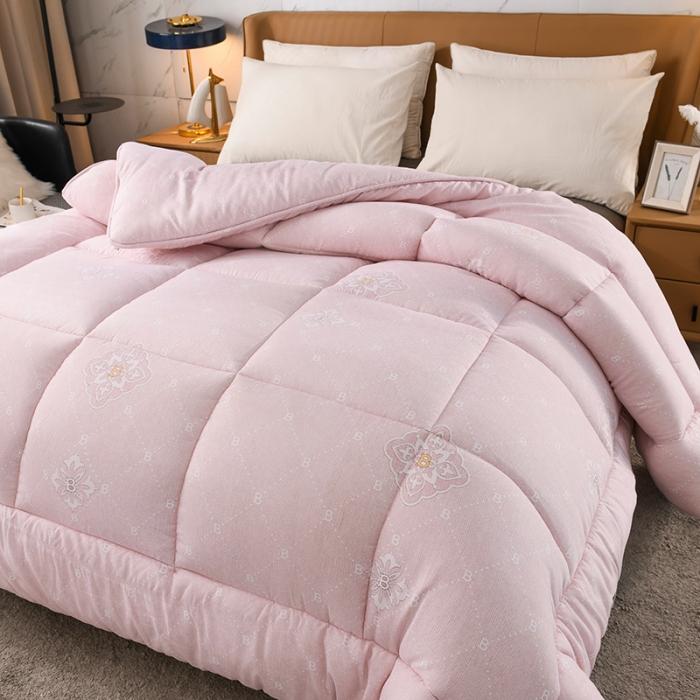 91家纺网 家纺一手货源 找家纺 尚品暖芯被印花冬被 被子 羽丝被