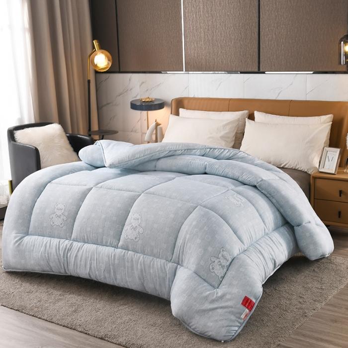 91家纺网 家纺一手货源 找家纺 尚品暖芯被印花冬被 被子 羽丝被