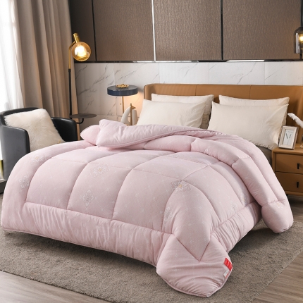 91家纺网 家纺一手货源 找家纺 尚品暖芯被印花冬被 被子 羽丝被