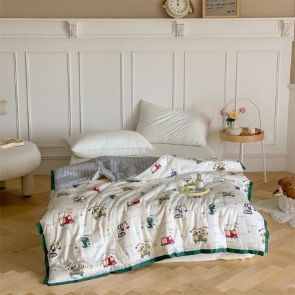 91家纺网 家纺一手货源 找家纺 （总）汇庭 2022新款60s数码印花春秋被