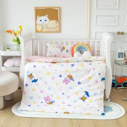 91家纺网 家纺一手货源 找家纺 （总）小芽 迪士尼正版授权全棉幼儿园三件套