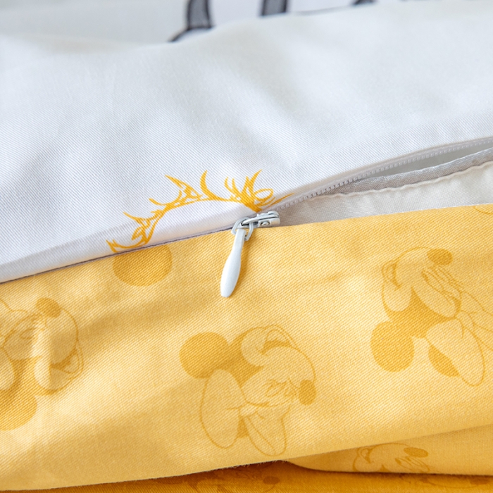 91家纺网 家纺一手货源 找家纺 小芽 迪士尼正版授权全棉幼儿园三件套 遨游米奇