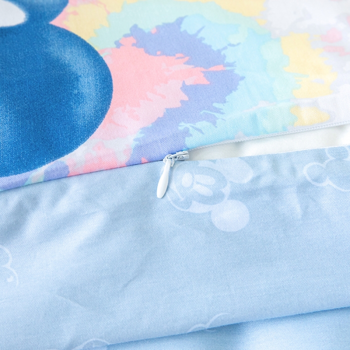 91家纺网 家纺一手货源 找家纺 小芽 迪士尼正版授权全棉幼儿园三件套 可爱米妮