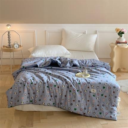 91家纺网 家纺一手货源 找家纺 汇庭 2022新款60s数码印花春秋被 小布丁