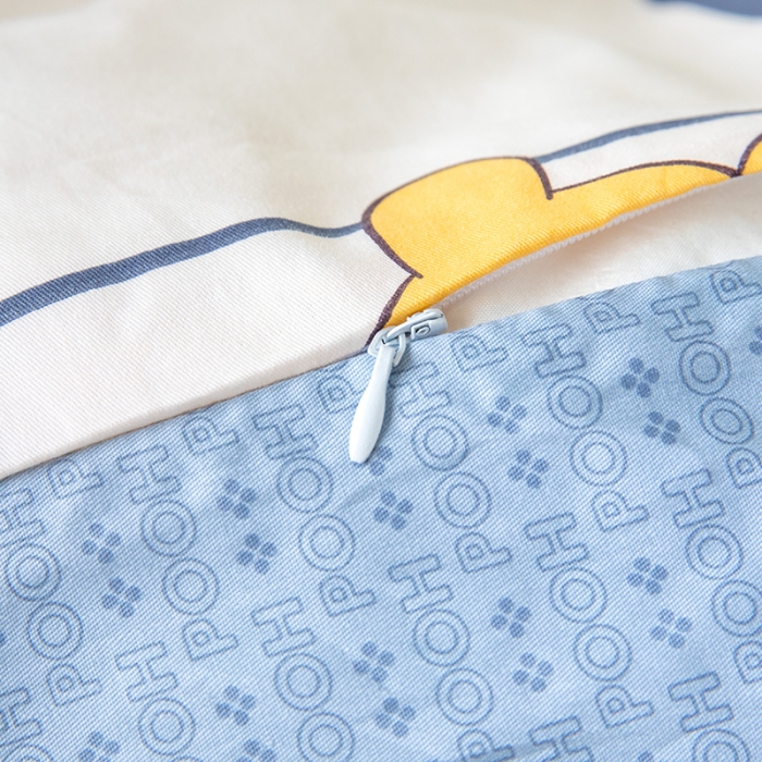 91家纺网 家纺一手货源 找家纺 小芽 迪士尼正版授权全棉幼儿园三件套 维尼宝贝