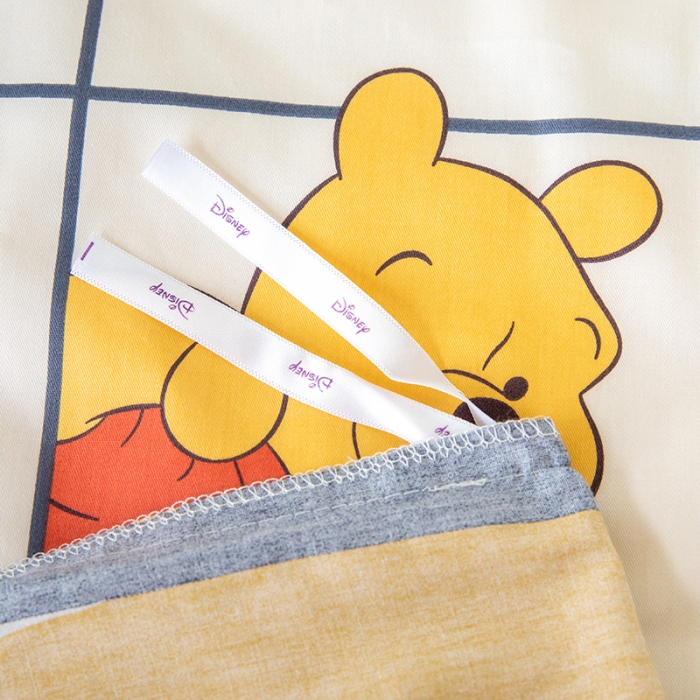 91家纺网 家纺一手货源 找家纺 小芽 迪士尼正版授权全棉幼儿园三件套 维尼宝贝