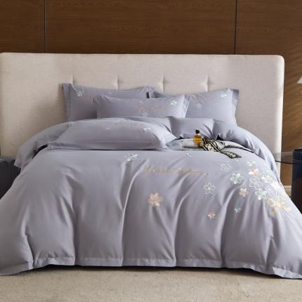 91家纺网 家纺一手货源 找家纺 (总)惠居家-2022新款全棉磨毛四件套-芳华系列