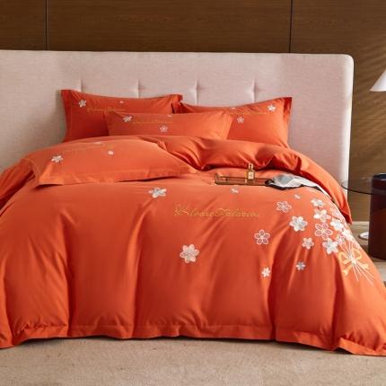 91家纺网 家纺一手货源 找家纺 (总)惠居家-2022新款全棉磨毛四件套-芳华系列