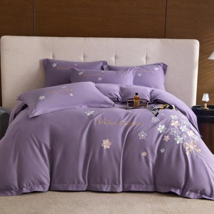 91家纺网 家纺一手货源 找家纺 (总)惠居家-2022新款全棉磨毛四件套-芳华系列