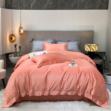 91家纺网 家纺一手货源 找家纺 （总）惠居家 2022新款120支长绒棉四件套-米尔系列