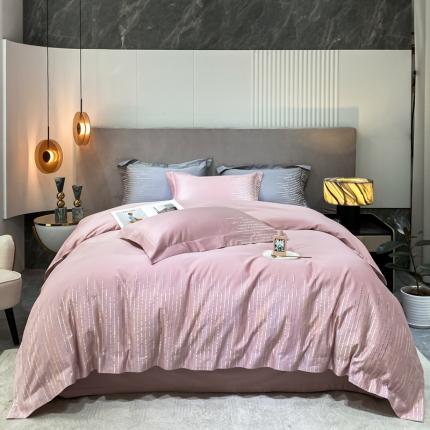 91家纺网 家纺一手货源 找家纺 （总）惠居家 2022新款120支长绒棉四件套-米尔系列