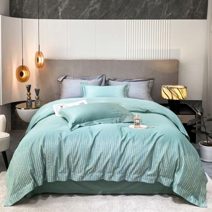 91家纺网 家纺一手货源 找家纺 （总）惠居家 2022新款120支长绒棉四件套-米尔系列