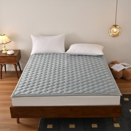 91家纺网 家纺一手货源 找家纺 索弗莱 2022新款 加厚宽边牛奶绒床垫 恐龙