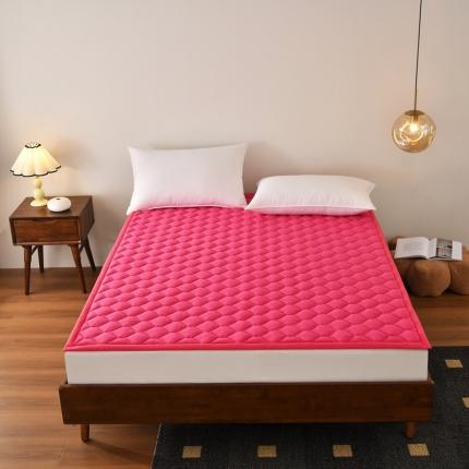 91家纺网 家纺一手货源 找家纺 索弗莱 2022新款 加厚宽边牛奶绒床垫 恐龙