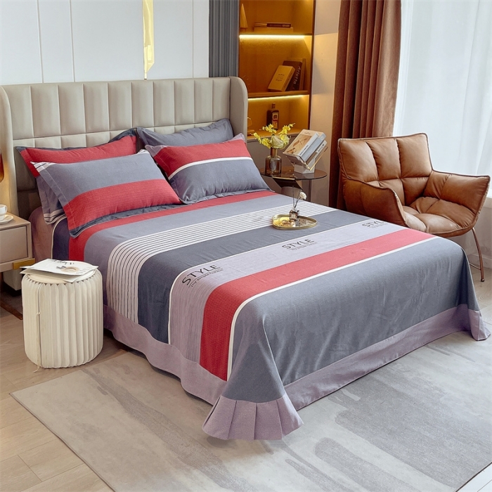 91家纺网 家纺一手货源 找家纺 凯磊2022新款.磨毛单床单 都市青年