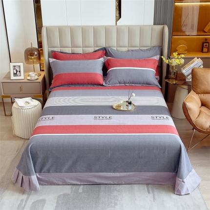 凯磊2022新款.磨毛单床单 都市青年