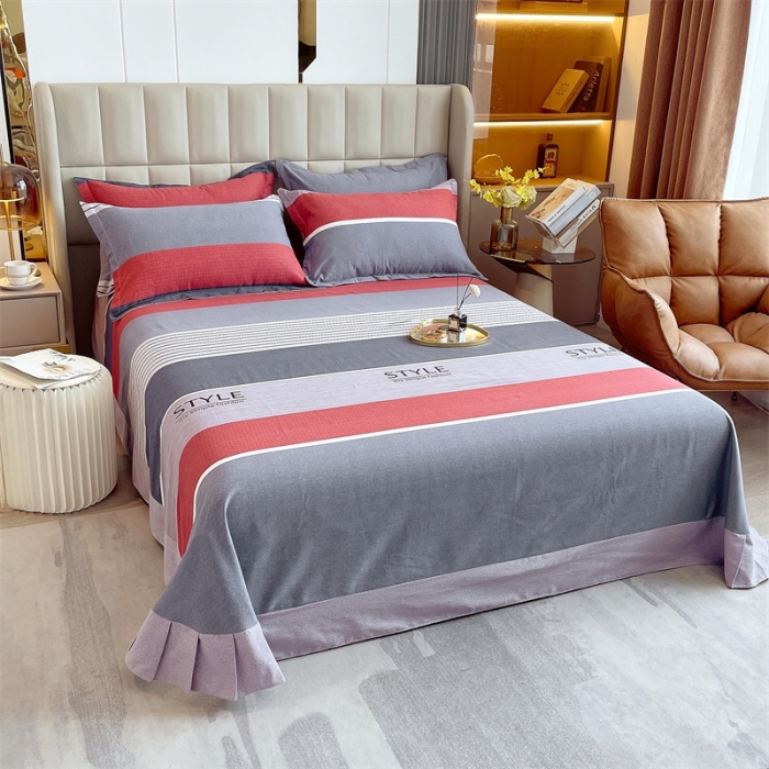 91家纺网 家纺一手货源 找家纺 凯磊2022新款.磨毛单床单 都市青年