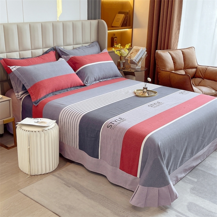 91家纺网 家纺一手货源 找家纺 凯磊2022新款.磨毛单床单 都市青年