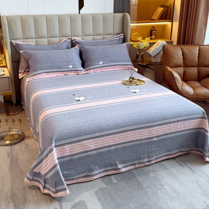 91家纺网 家纺一手货源 找家纺 凯磊2022新款.磨毛单床单 快乐时光