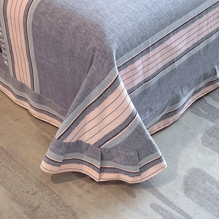 91家纺网 家纺一手货源 找家纺 凯磊2022新款.磨毛单床单 快乐时光