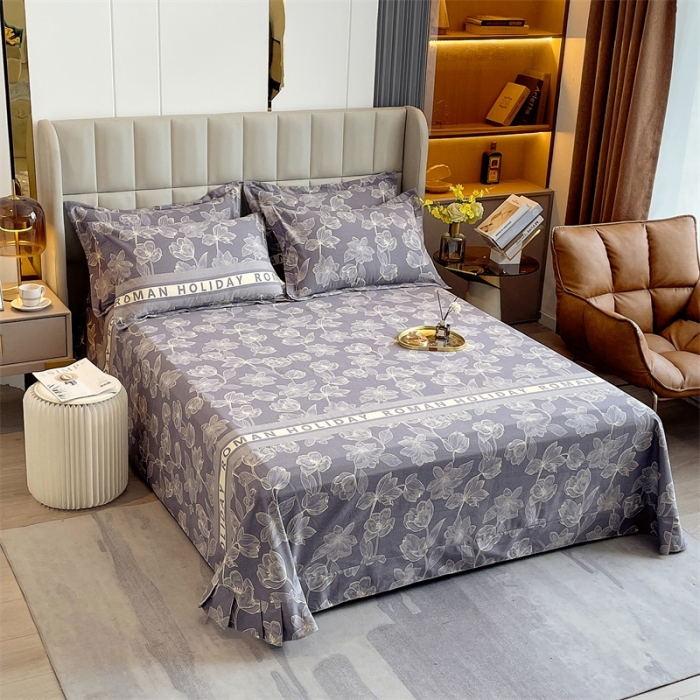 91家纺网 家纺一手货源 找家纺 凯磊2022新款.磨毛单床单 林间晨曲