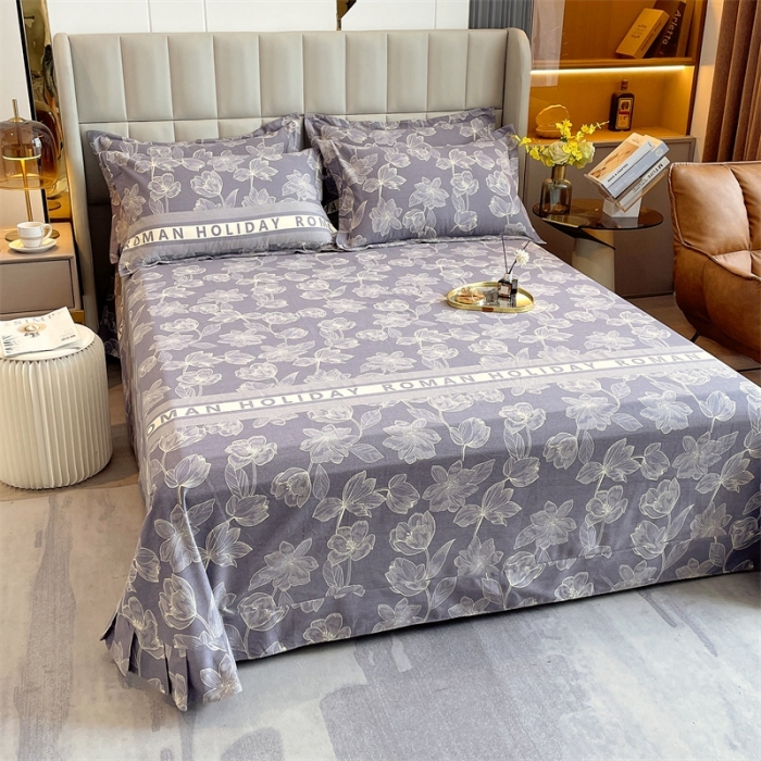 91家纺网 家纺一手货源 找家纺 凯磊2022新款.磨毛单床单 林间晨曲