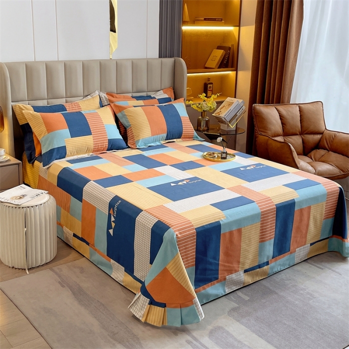 91家纺网 家纺一手货源 找家纺 凯磊2022新款.磨毛单床单 沐丝