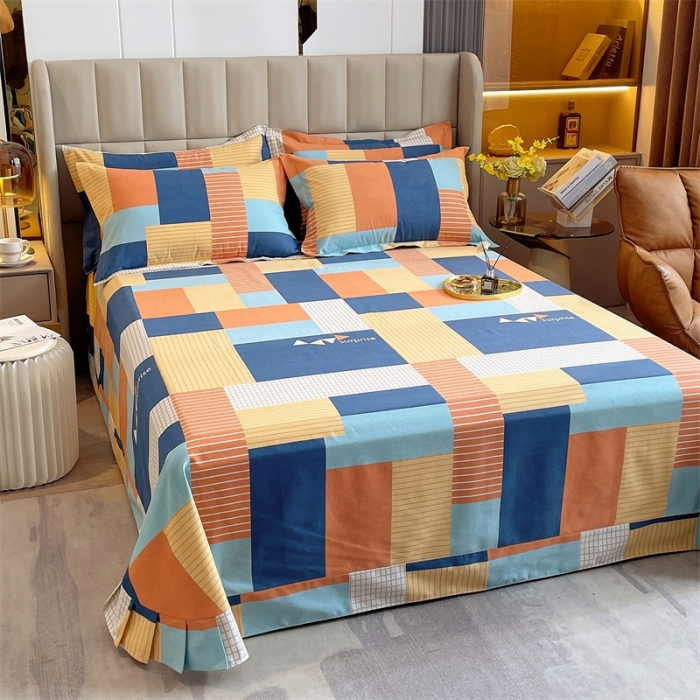 91家纺网 家纺一手货源 找家纺 凯磊2022新款.磨毛单床单 沐丝