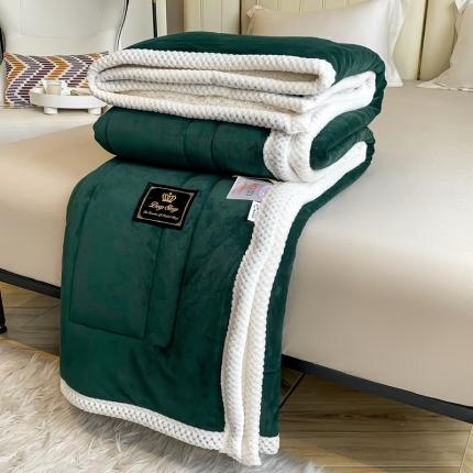 91家纺网 家纺一手货源 找家纺 (总)澳洲羽 2024新牛奶绒+羊羔绒盖毯毛毯子床单绒被子