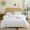 91家纺网 家纺一手货源 找家纺 德芙素色简约日式水洗棉被芯整张仿丝棉春秋被保暖冬被包质检 月光白Moonlight White