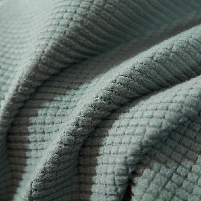 91家纺网 家纺一手货源 找家纺 千逸虹 2024新款加厚柔软防滑金粒绒沙发垫 雅绿