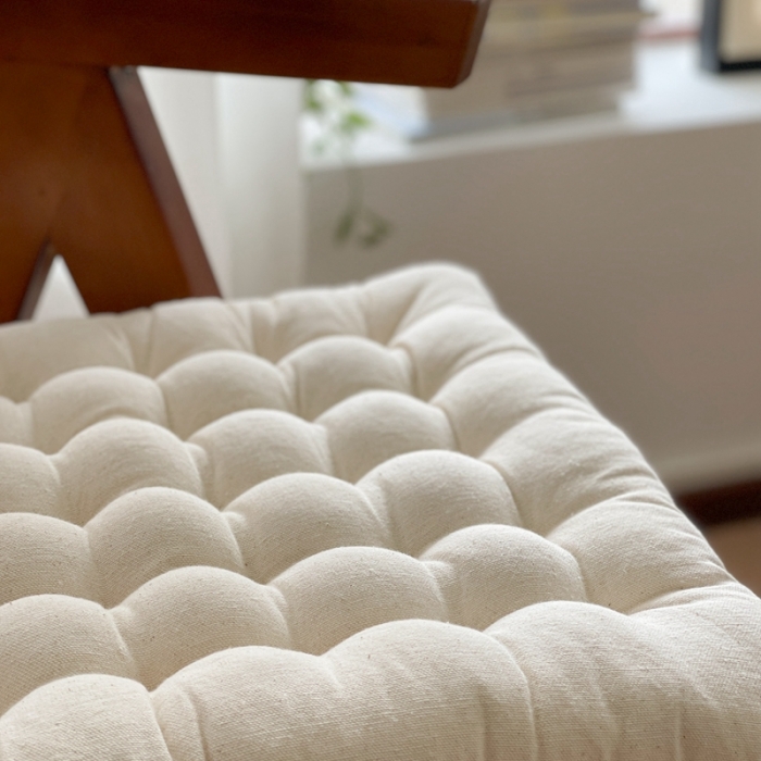 91家纺网 家纺一手货源 找家纺 美茉家居 2022新款闲趣日式多针坐垫 方形