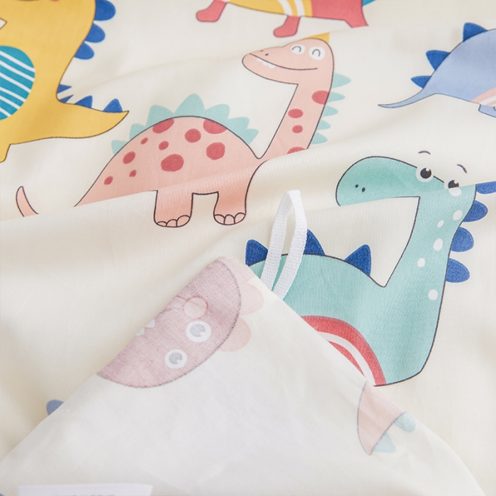 91家纺网 家纺一手货源 找家纺 总ds生活馆2025新款幼儿园学生60支贡缎长绒棉纯棉单被套