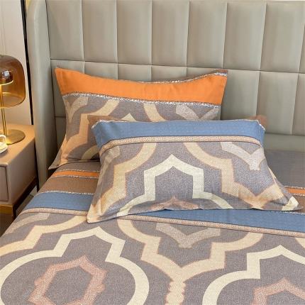 91家纺网 家纺一手货源 找家纺 凯磊2022新款.磨毛系列单枕套 48*74cm/对 利兹