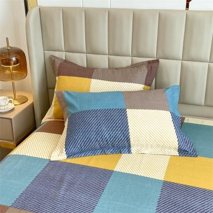 91家纺网 家纺一手货源 找家纺 凯磊2022新款.磨毛系列单枕套 48*74cm/对魔方城