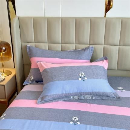 91家纺网 家纺一手货源 找家纺 凯磊2022新款.磨毛系列单枕套48*74cm/对温婉瞬间